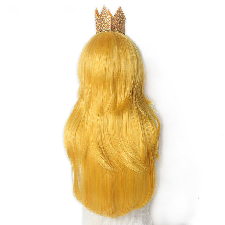 Super Mario Bros. Princess Peach Wig Super Peach Princess Peach Wig