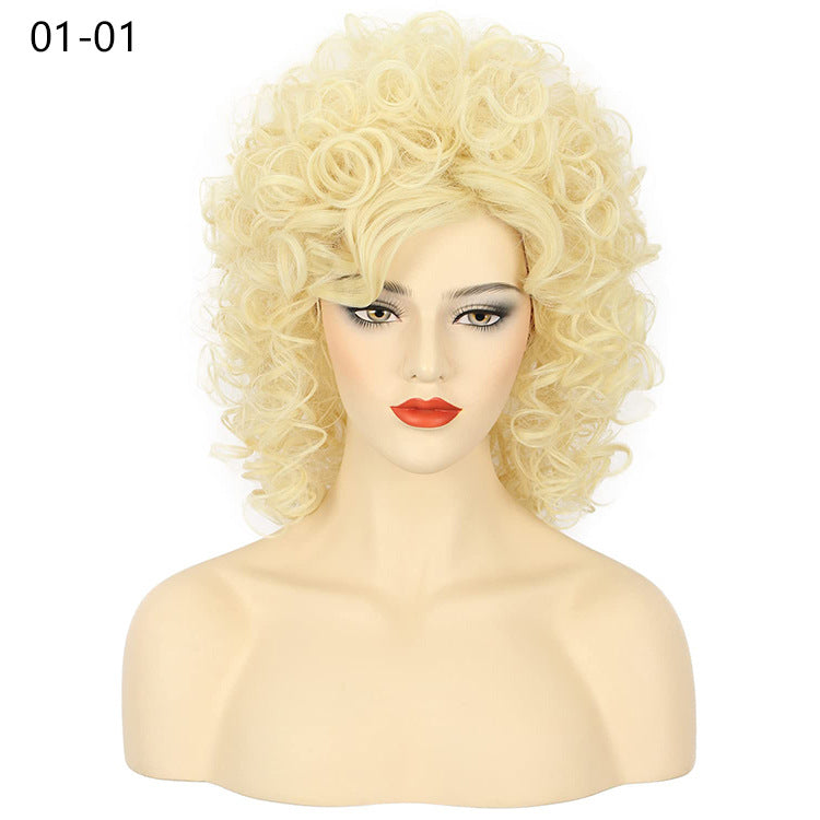 Housewife 506070s Dolly Parton Blonde Vintage Wig