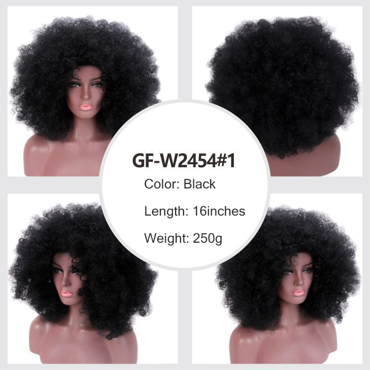 Kanekalon Synthetic Afro Wig