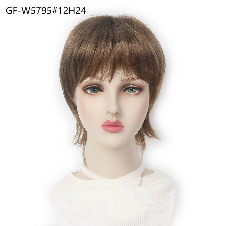 New Wolf Tail Wig Set Female Mullet Head Foreign Trade Wolf Wig