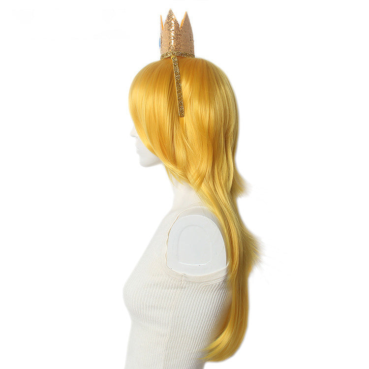Super Mario Bros. Princess Peach Wig Super Peach Princess Peach Wig