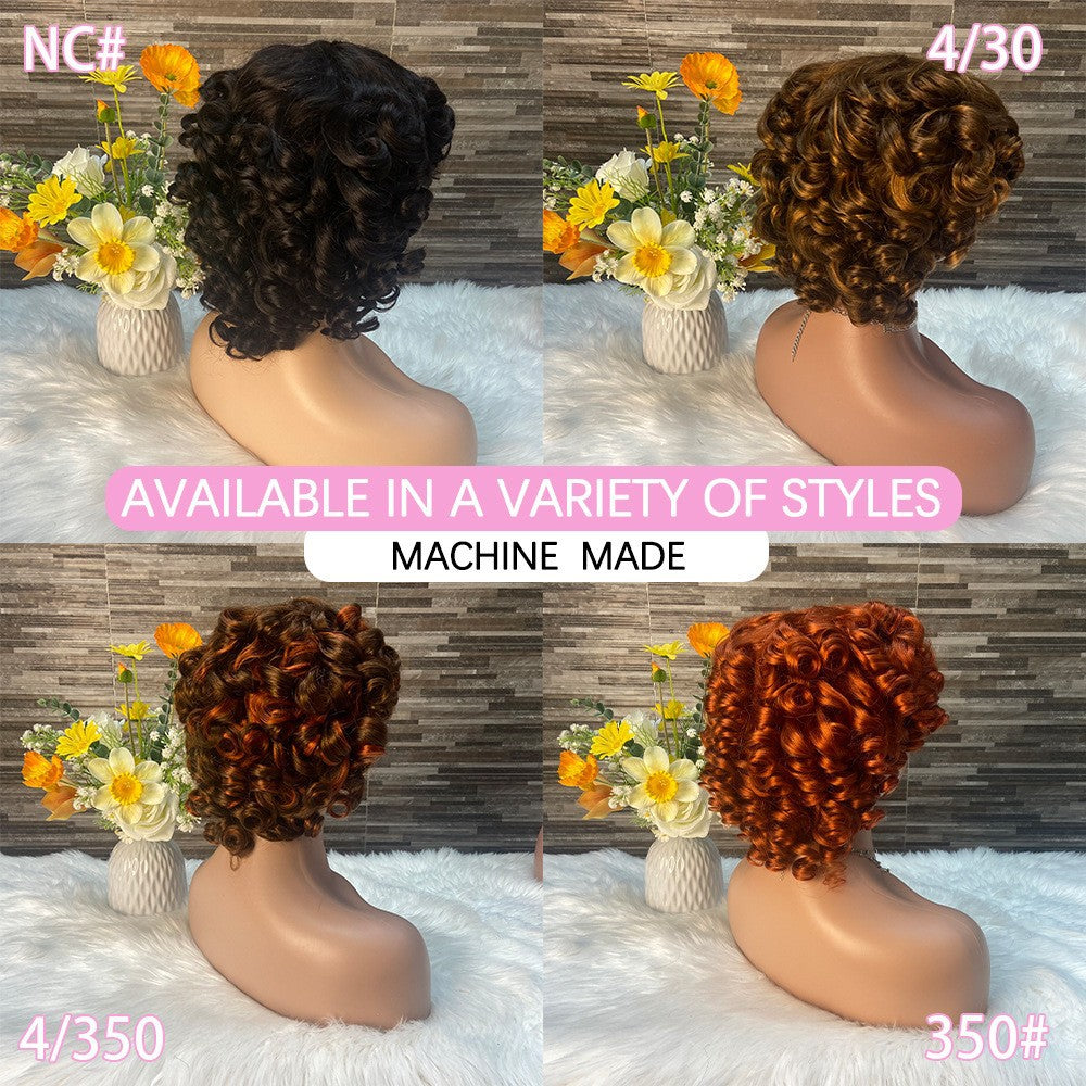 Color Wig Mechanism BOB LOOSE WAVE Wig Hot Sale