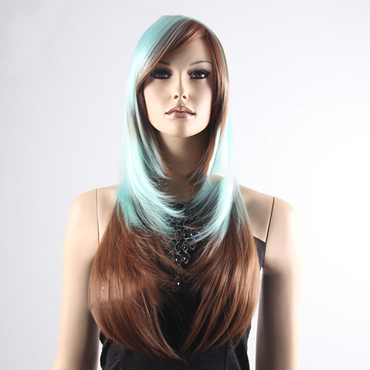 Factory Wholesale Halloween Unicorn Synthetic Wig For Women