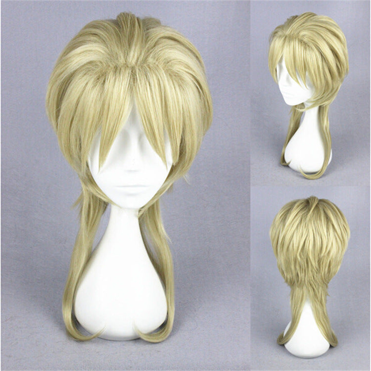 Cosplay Wig Wholesale JoJo's Bizarre Adventure Jolyne Kujo Braid Blue-Green Anime Wig