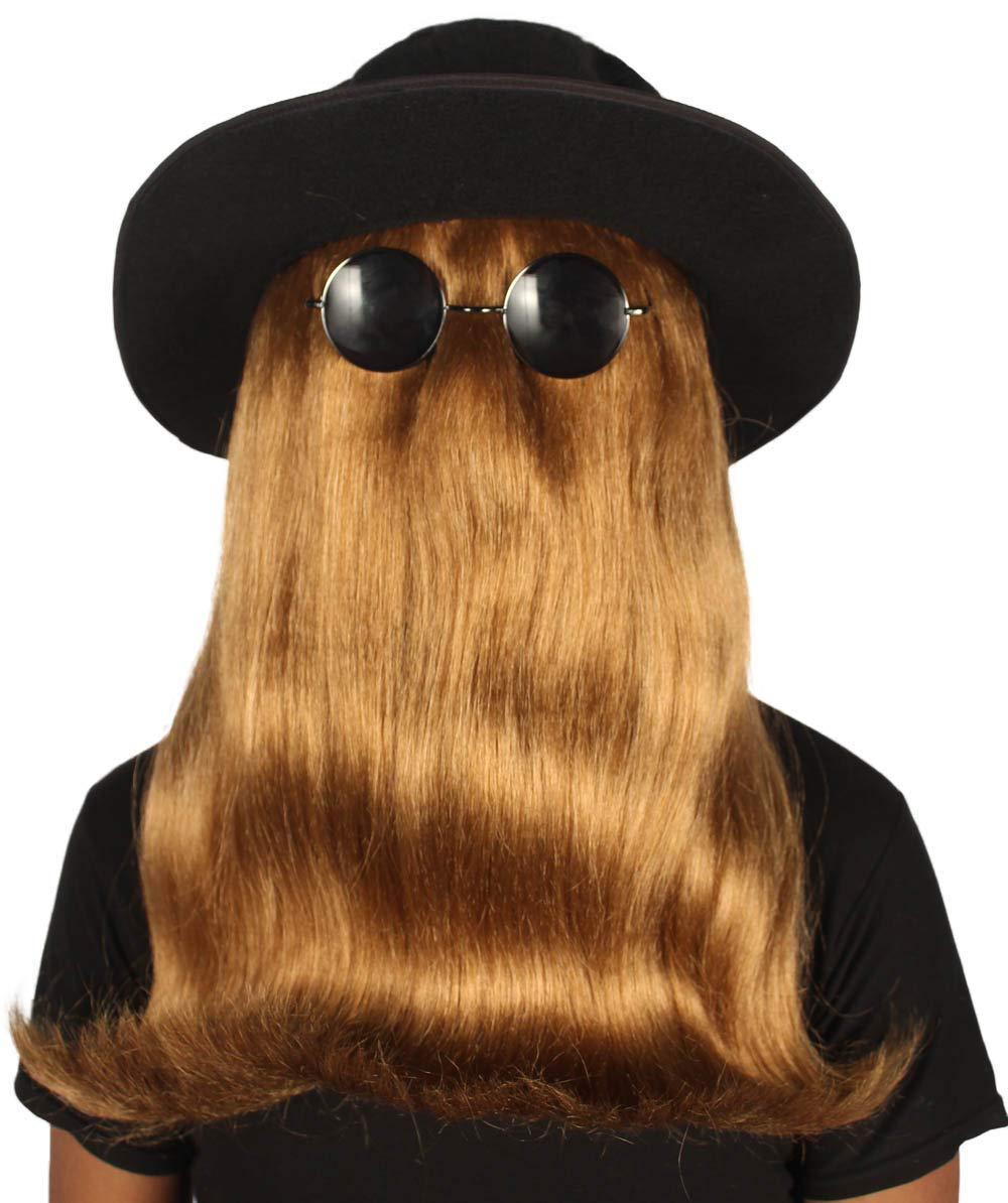 1 Meter Long Special Exaggerated European and American Cos Chemical Fiber Wig Custom Factory Cousin ITT Addams Family