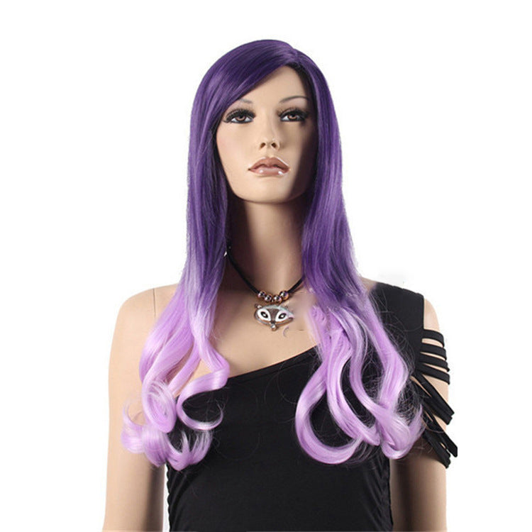 Factory Wholesale Halloween Unicorn Synthetic Wig For Women