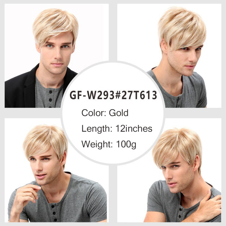Game of Thrones Jaime Lannister Men's Cosplay Wig Middle Parted Carney Karen Wig