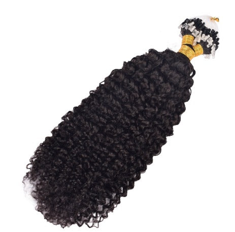 Wig made from real human hair fishline hair extensions seamless hair extensions