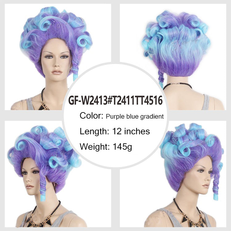 Cos Wig Universal Dance Party Festival High Hat Wig Headgear Halloween Wig