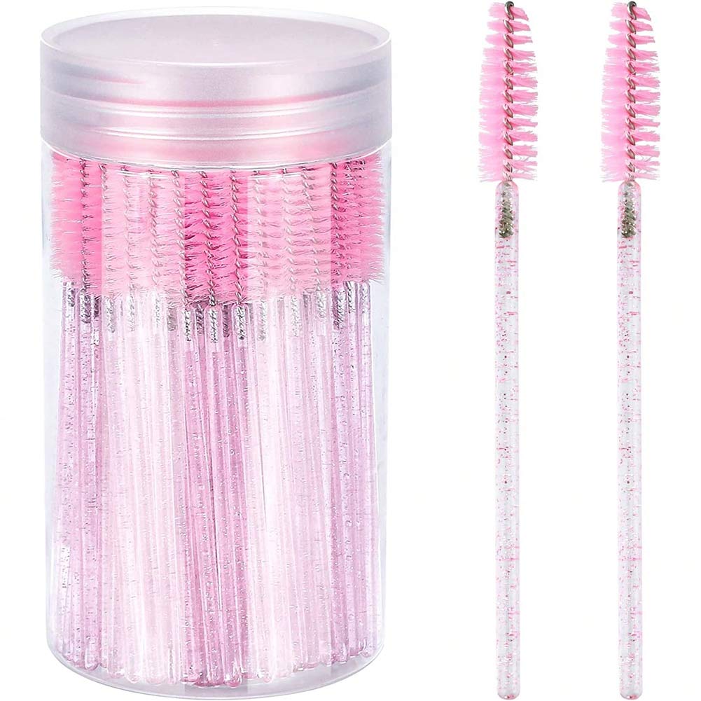 100 pink mascara brushes in one bottle