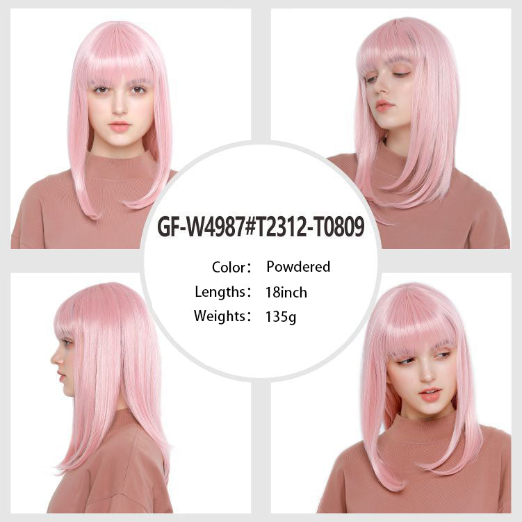 Fantasy Wig Green High Temperature Hair Long Wig