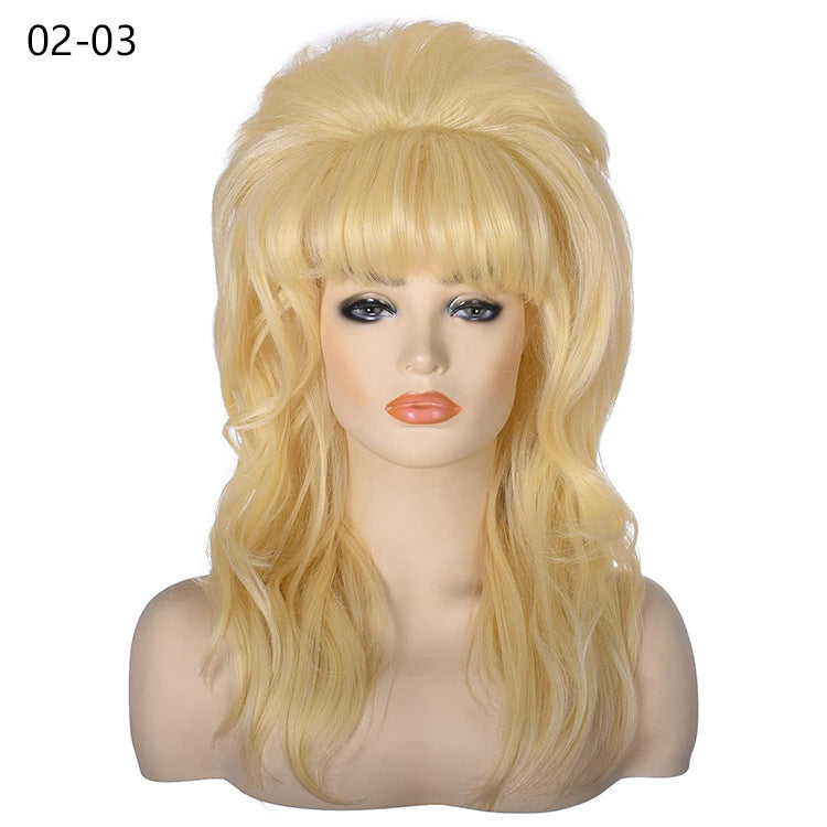 Housewife 506070s Dolly Parton Blonde Vintage Wig