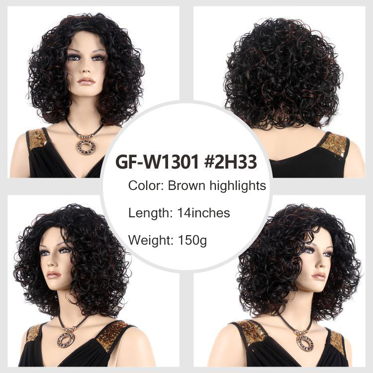 Kanekalon Synthetic Afro Wig