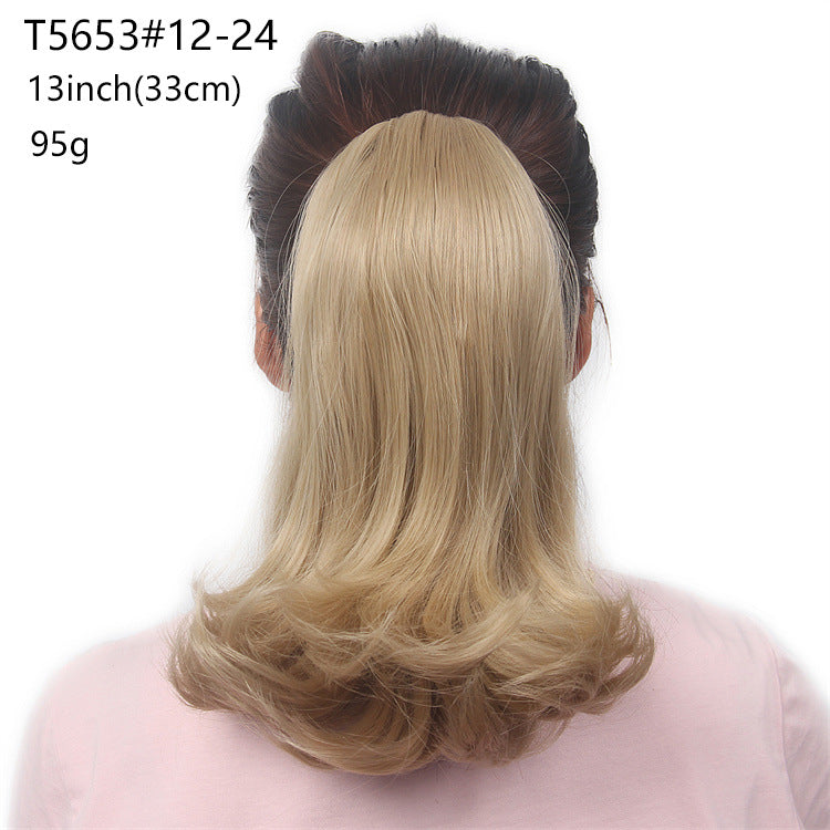 Clip in Curly Hair Ponytail Wig