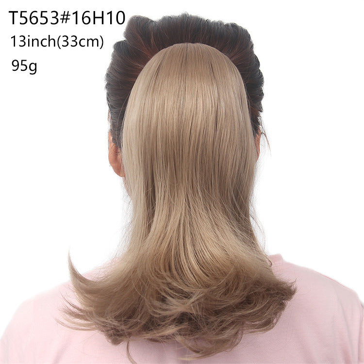 Clip in Curly Hair Ponytail Wig