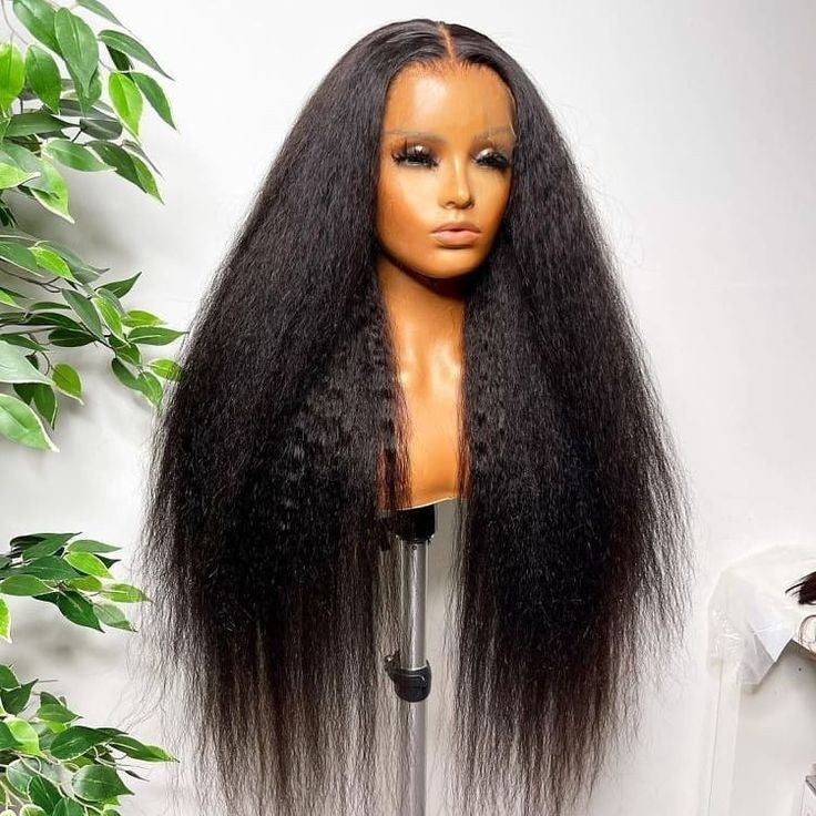 100% Brazilian Raw Human Hair Wig 13X4 Lace Frontal Wigs