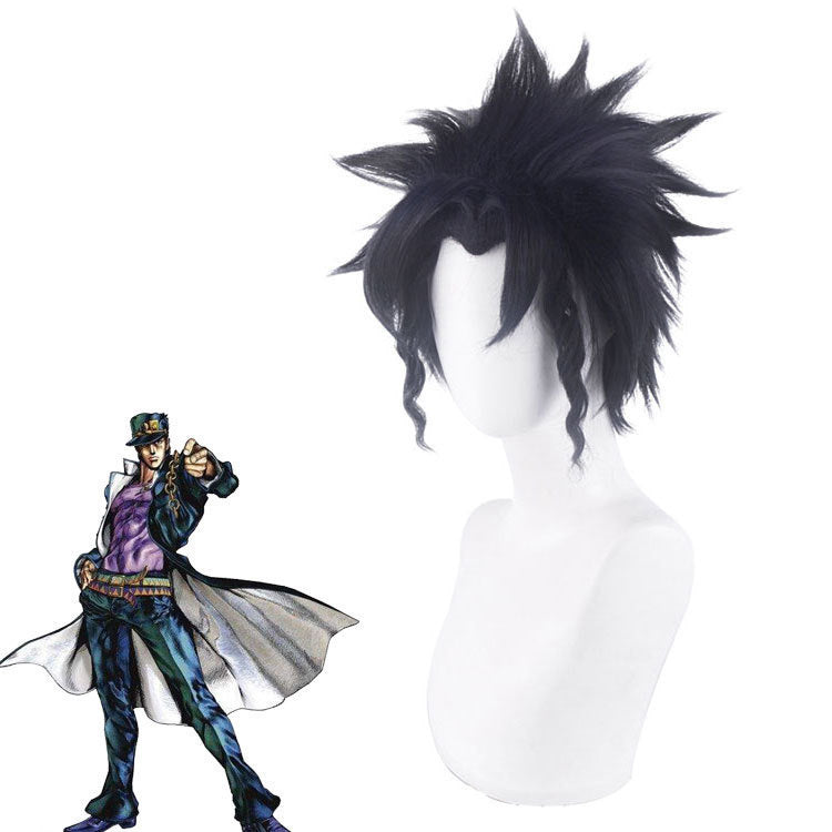 Cosplay Wig Wholesale JoJo's Bizarre Adventure Jolyne Kujo Braid Blue-Green Anime Wig