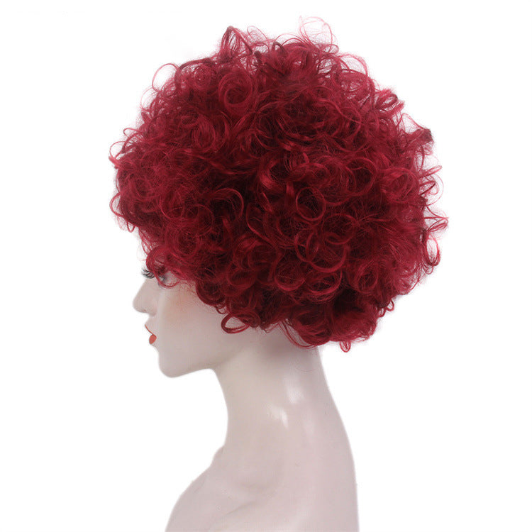 Alice in Wonderland Red Queen Headpiece Halloween Witch Wig