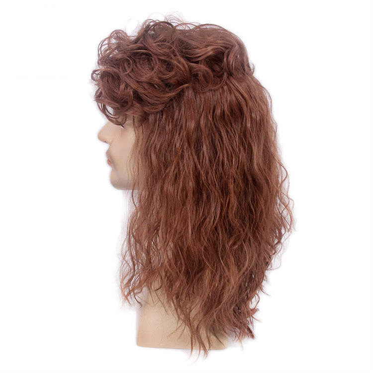 7080s Brian May Rocker Mullet Wig