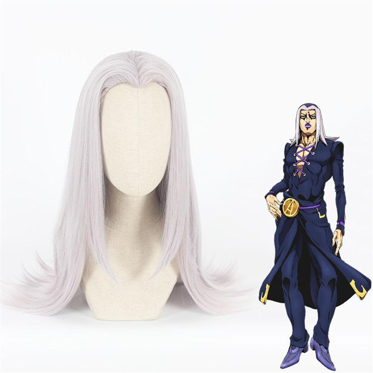 Cosplay Wig Wholesale JoJo's Bizarre Adventure Jolyne Kujo Braid Blue-Green Anime Wig