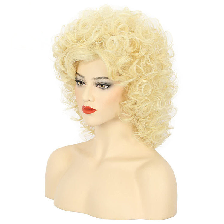 Housewife 506070s Dolly Parton Blonde Vintage Wig