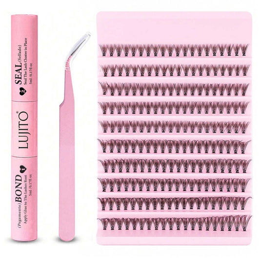 Kit de pestañas postizas en racimo 20D (8-16 mm)