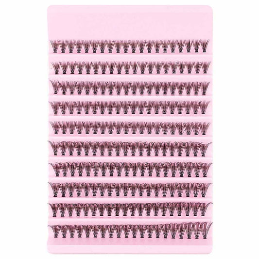 Pestañas en racimo 20D