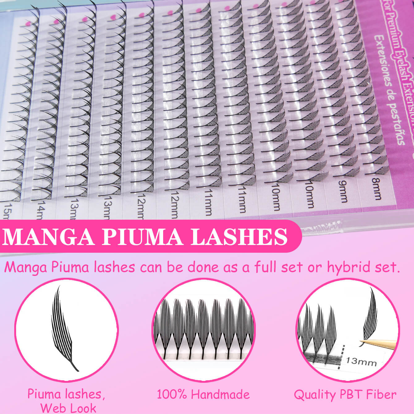Manga Piuma Eyelash Extension
