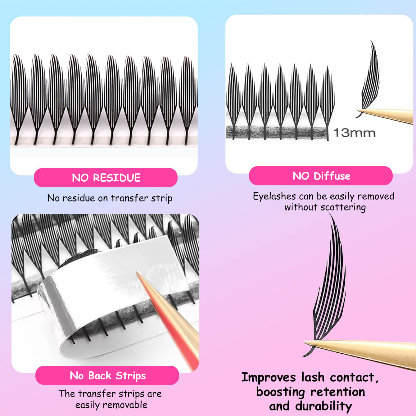 Manga Piuma Eyelash Extension