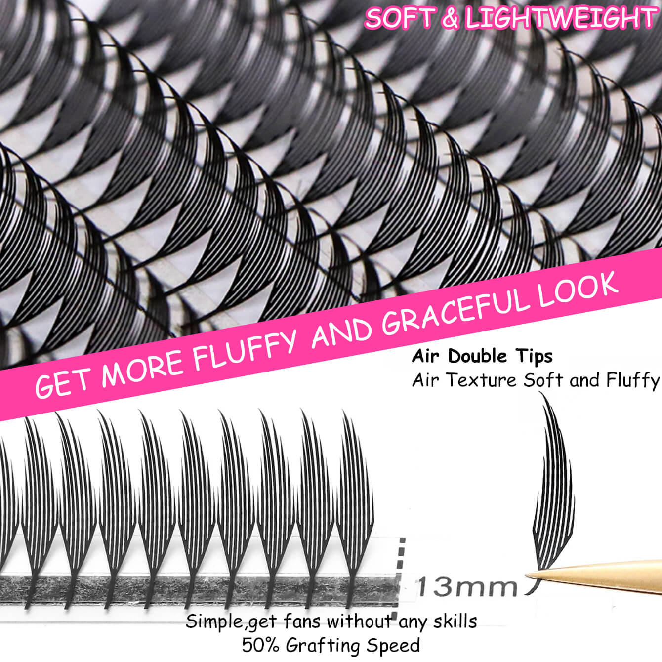 Manga Piuma Eyelash Extension