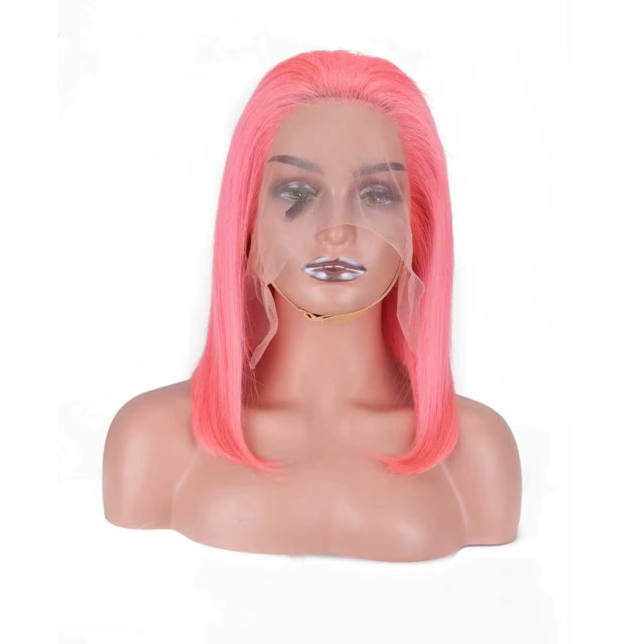 13x4 Lace Front Wig Bob Wig Human Hair Straight Natural Looking Glueless Wig 200% Density BOSQUE Beauty(副本)