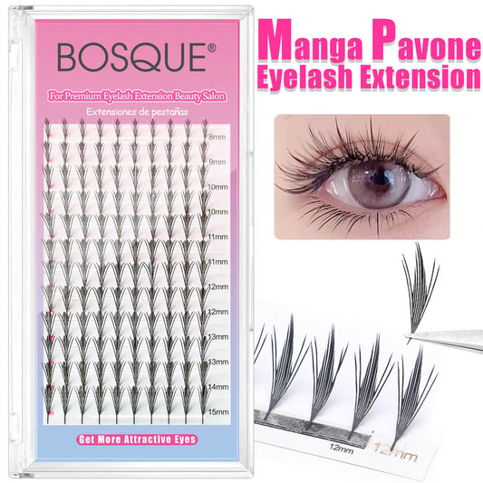 Extensión de pestañas Manga Pavone
