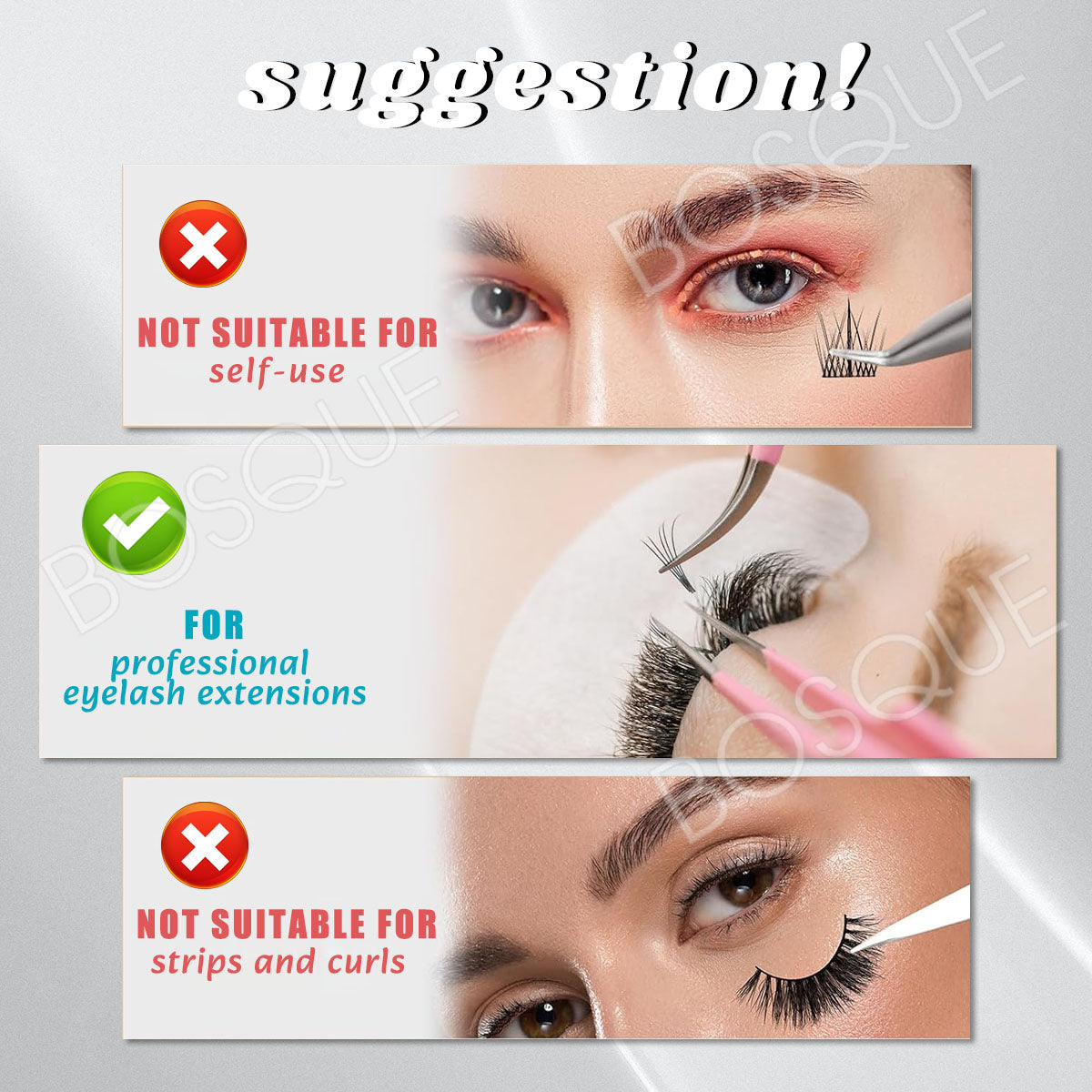 Eyelash Extension Glue 0.5 Second Drying Black Waterproof Lash Adhesive for Professional USE ONLY
