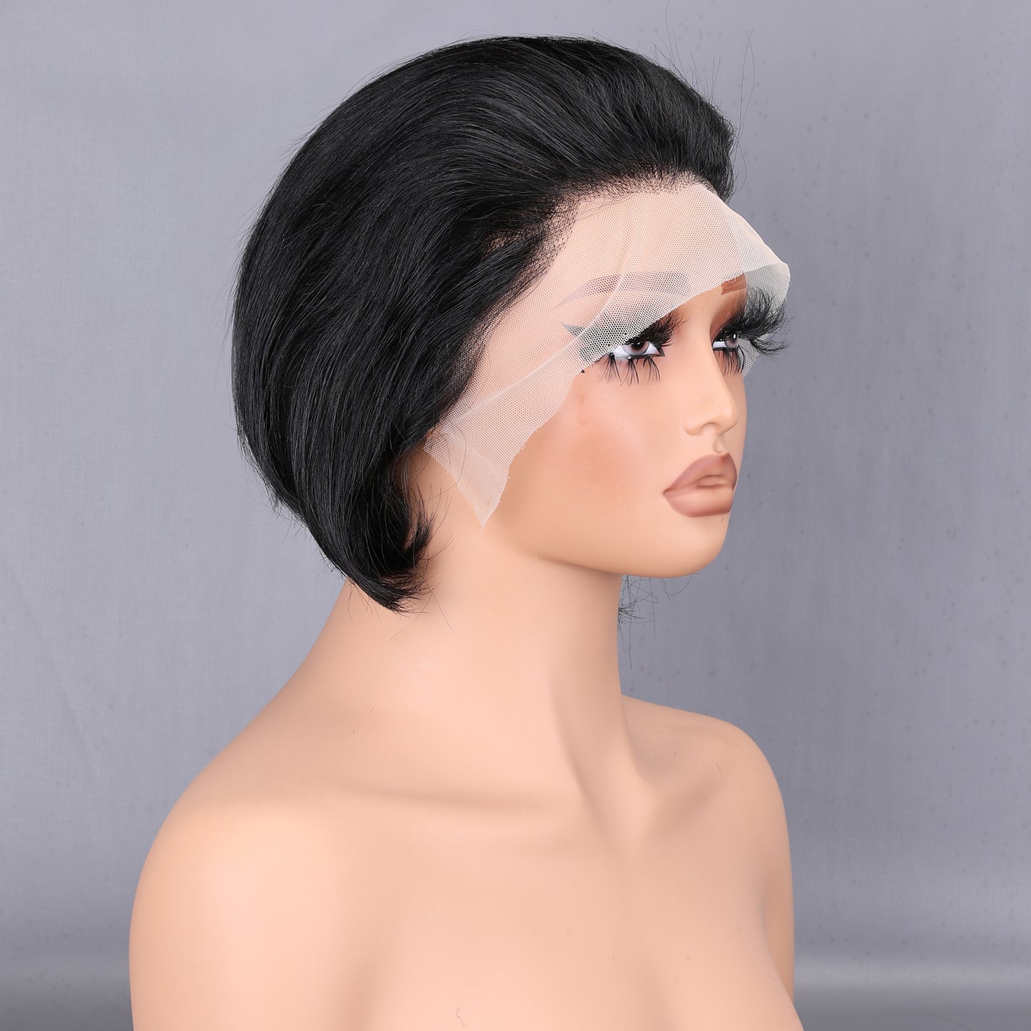 13x4 Lace Frontal Human Hair Wig 200% Density Short Curly Bob Pre Plucked & Bleached Knots BOSQUE Beauty