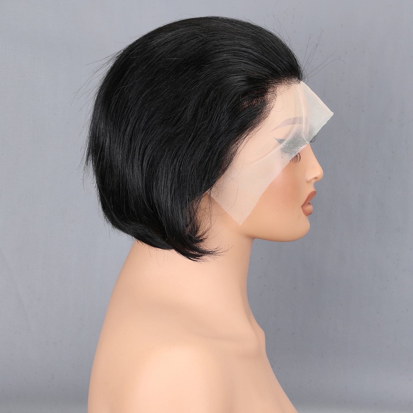 13x4 Lace Frontal Human Hair Wig 200% Density Short Curly Bob Pre Plucked & Bleached Knots BOSQUE Beauty