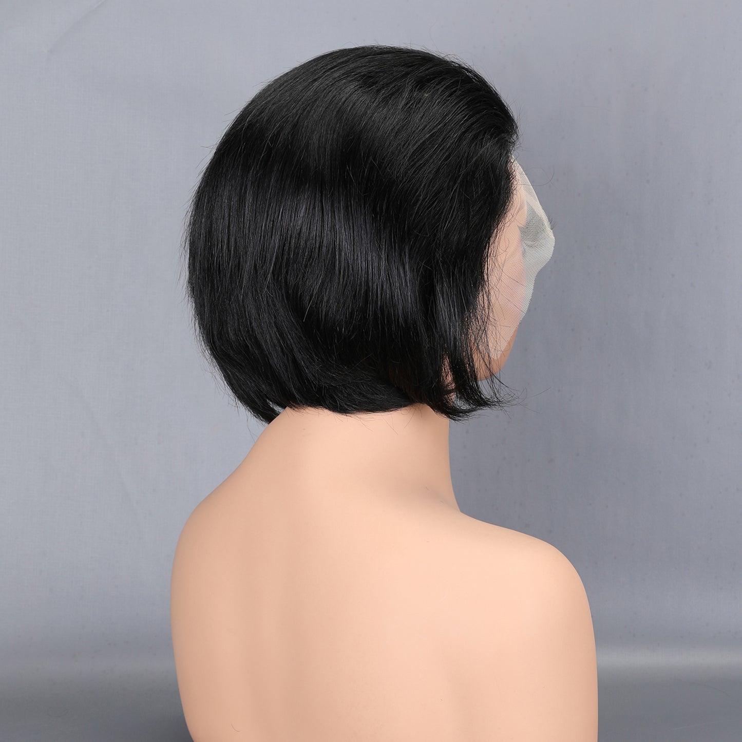 13x4 Lace Frontal Human Hair Wig 200% Density Short Curly Bob Pre Plucked & Bleached Knots BOSQUE Beauty