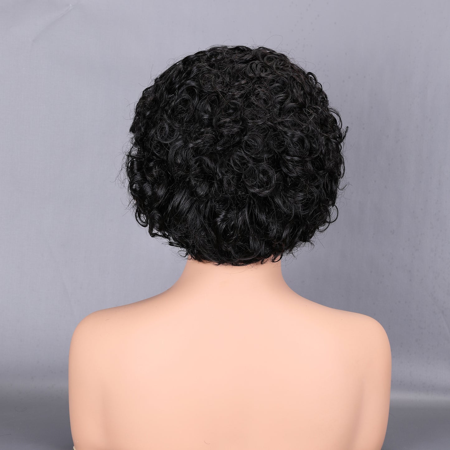 200% Density Short Human Hair Wig Glueless Wear Natural Black for Daily Use BOSQUE Beauty