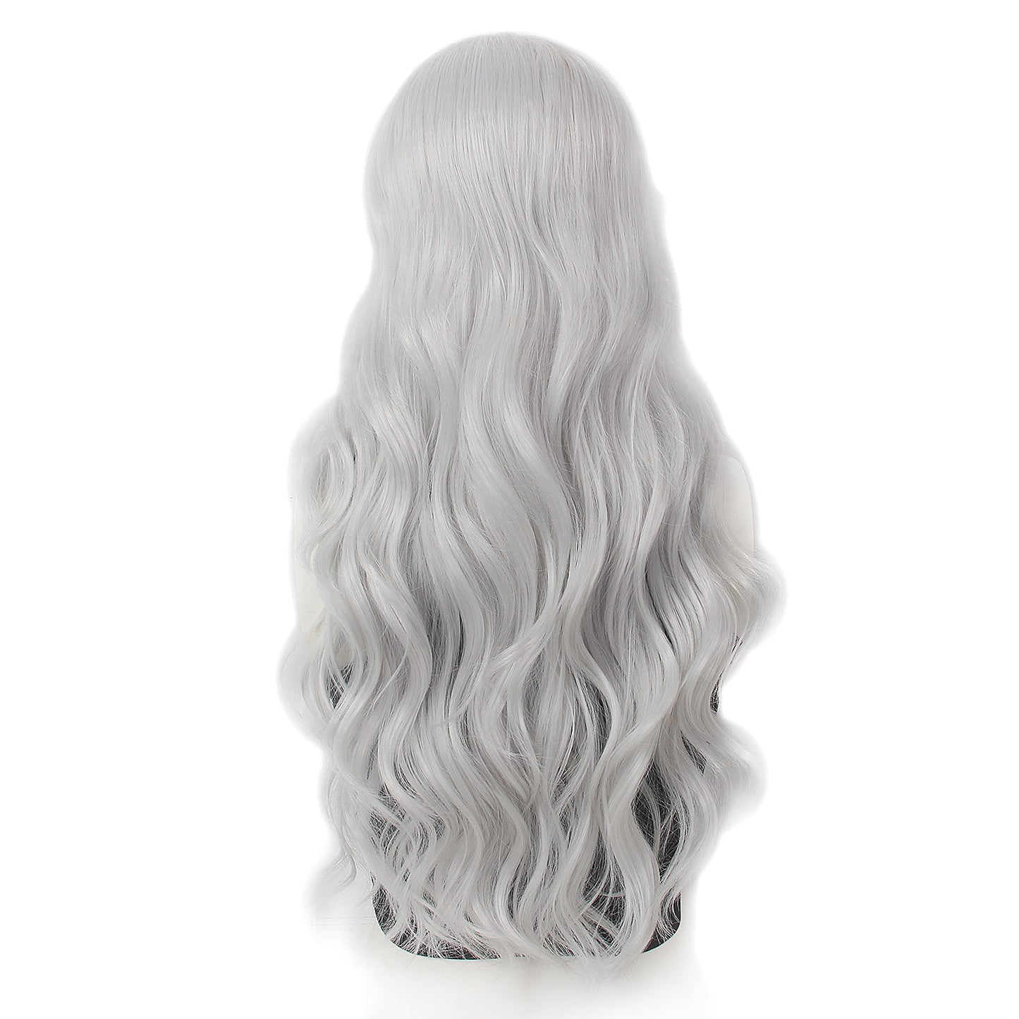 Lace Front Natural Wave Synthetic Women Wigs 180 Density Middle Part Hair 30inch