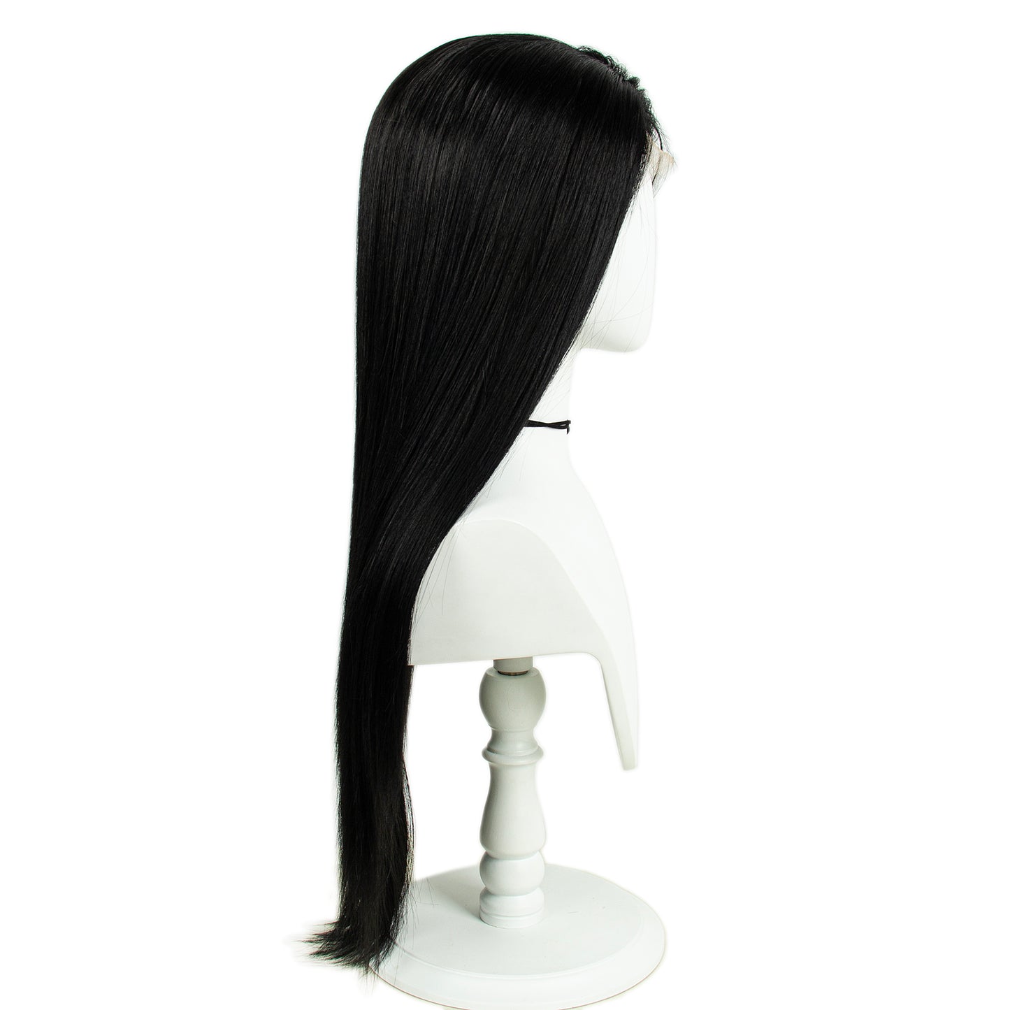Blac Lace Front Wigs Straight Front Wigs 13*3 inch Pre-Plucked Lace Synthetic Wigs