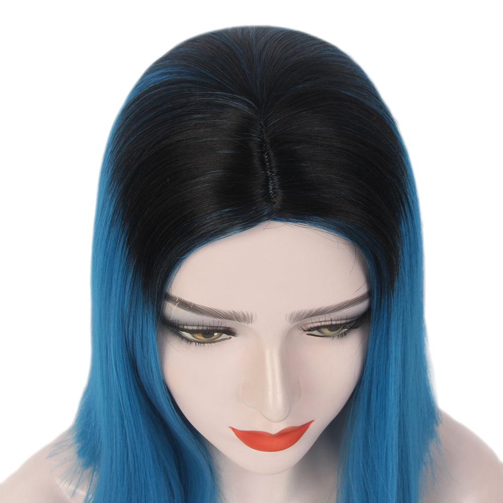 Bob Wigs Short Straight Middle Part Synthetic Hair for Women Comfortable Fit Stylish Design