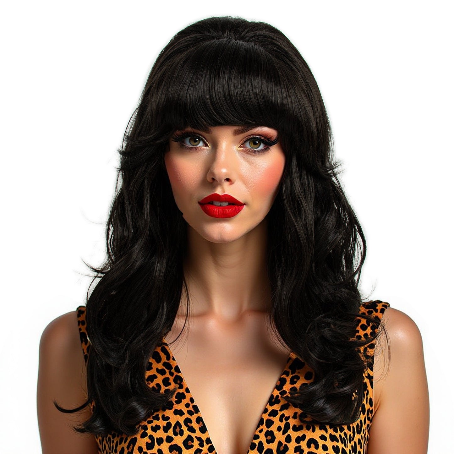 60s 50s Women Wig, Pinup Beehive Wigs for Costume, Cosplay, Party, and Daily Wear