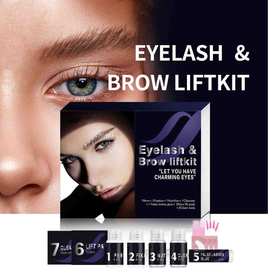 Kit de levantamiento de pestañas en casa