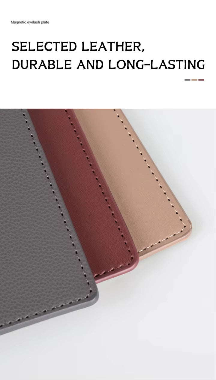 Placa de corteza para extensión de pestañas, soporte magnético para bandeja adhesiva, bandeja para exhibir pestañas