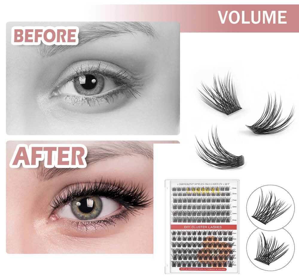 Individual Eyelashes Extensions | Volume Lashes - LASHSOUL