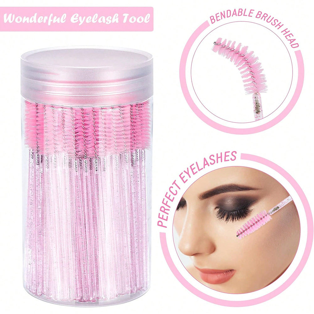 The eyelash brush head can be folded at will
