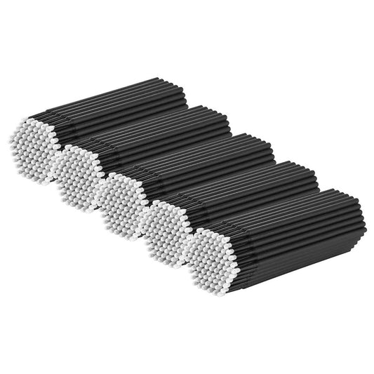 Micro brushes neatly arranged