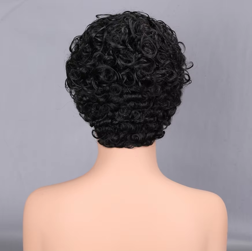 13x4 Lace Frontal Human Hair Wig 200% Density Short Curly Bob Wig for Women Pre Plucked Bleached Knots Free Part BOSQUE Beauty