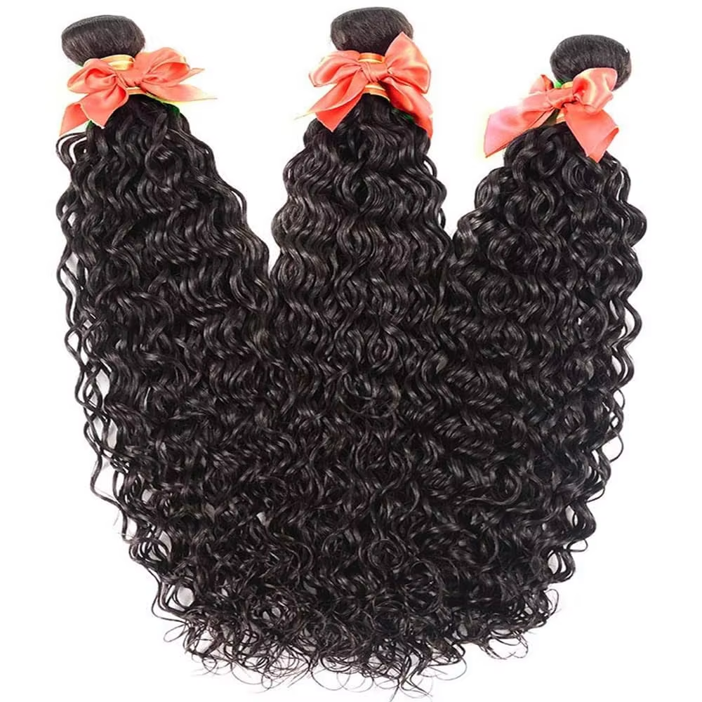 Kinky Curl Human Hair Weft - 100% Unprocessed Virgin Hair Natural Black Can Be Dyed & Permed BOSQUE Beauty