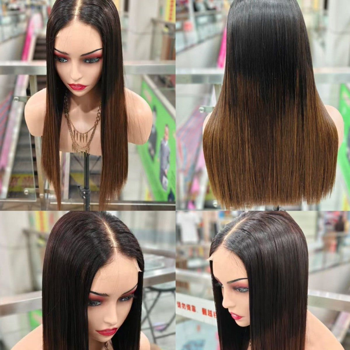 2x6 Lace Vietnam Hair Wig Bone Straight Hot Sales