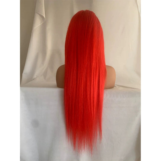 Lace Head Covering LACE WIG 13x4 Straight Hair 100% Human Hair